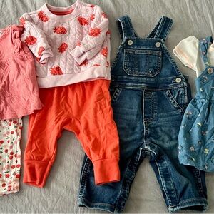 Baby Girl Outfit Sets 3-6 month 4 outfits